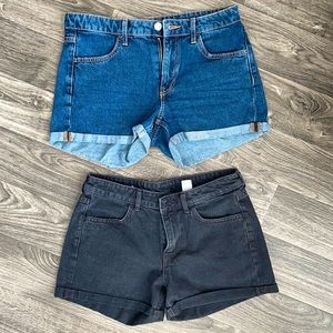 H&M jean shorts